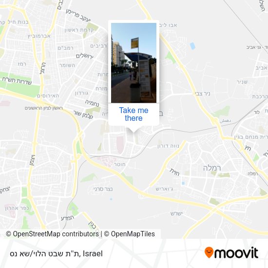 ת''ת שבט הלוי/שא נס map