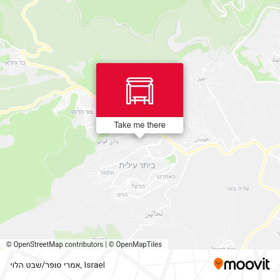 Карта אמרי סופר/שבט הלוי