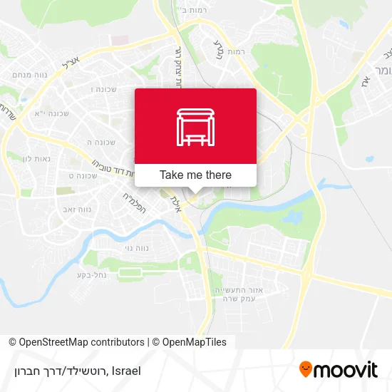 Карта רוטשילד/דרך חברון