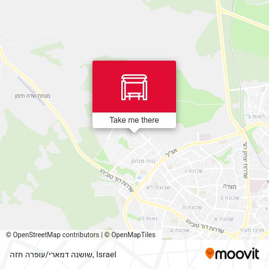 שושנה דמארי/עופרה חזה map