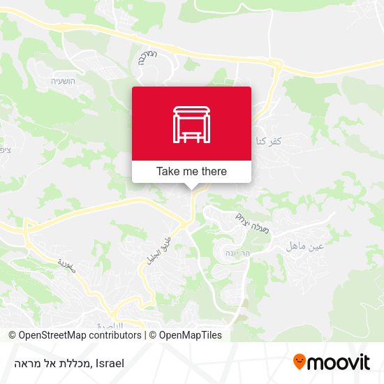 מכללת אל מראה map