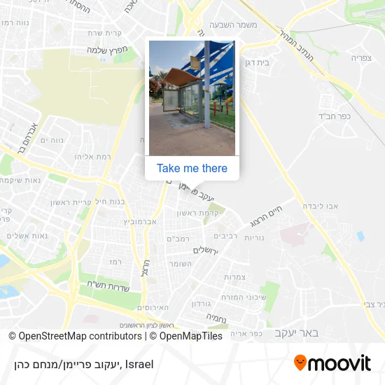 Карта יעקוב פריימן/מנחם כהן