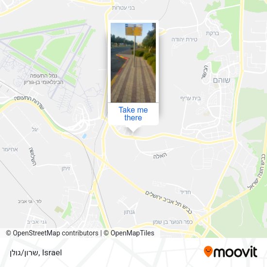 Карта שרון/גולן