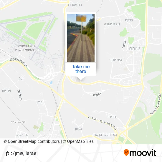 Карта שרון/גולן