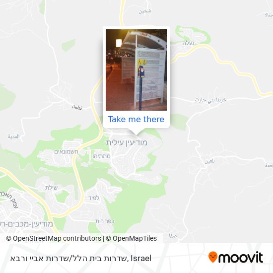 Карта שדרות בית הלל/שדרות אביי ורבא