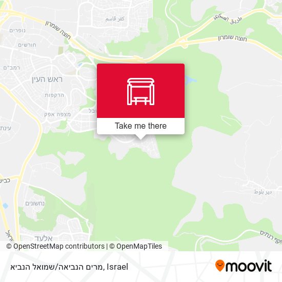 מרים הנביאה/שמואל הנביא map