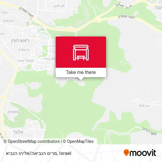 Карта מרים הנביאה/אליהו הנביא