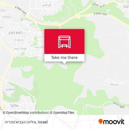 אליהו הנביא/זכריה map
