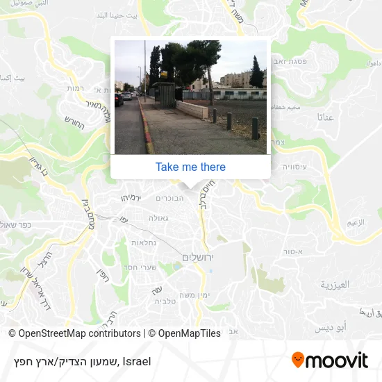 Карта שמעון הצדיק/ארץ חפץ