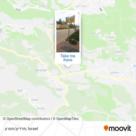 Карта תרדיון/תפרון