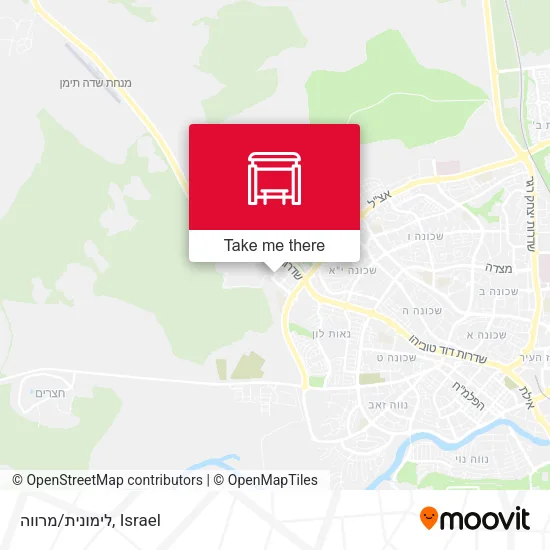 Карта לימונית/מרווה