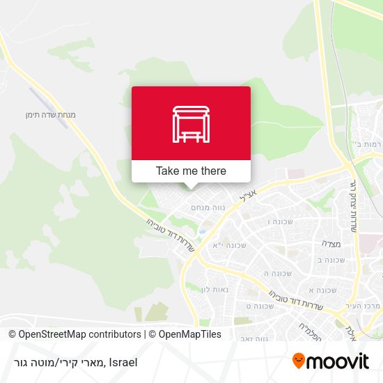 מארי קירי/מוטה גור map
