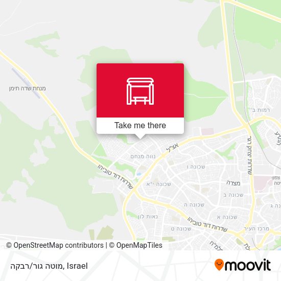 מוטה גור/רבקה map