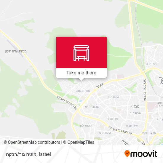 Карта מוטה גור/רבקה