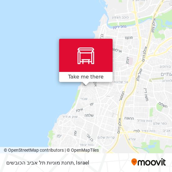 תחנת מוניות תל אביב הכובשים map