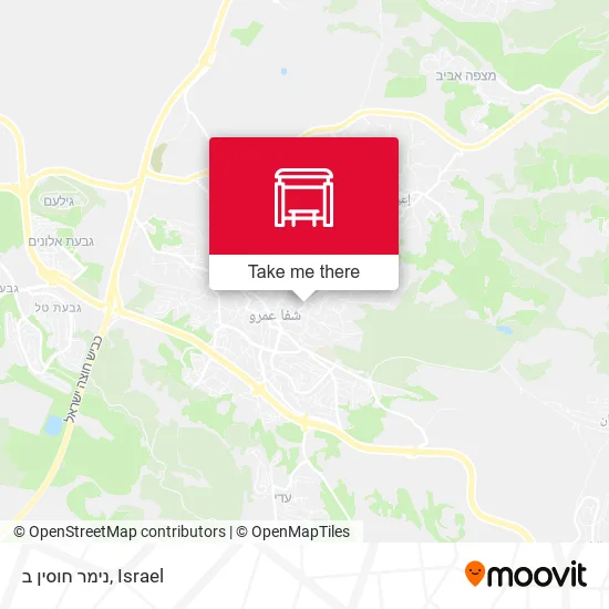 Карта נימר חוסין ב