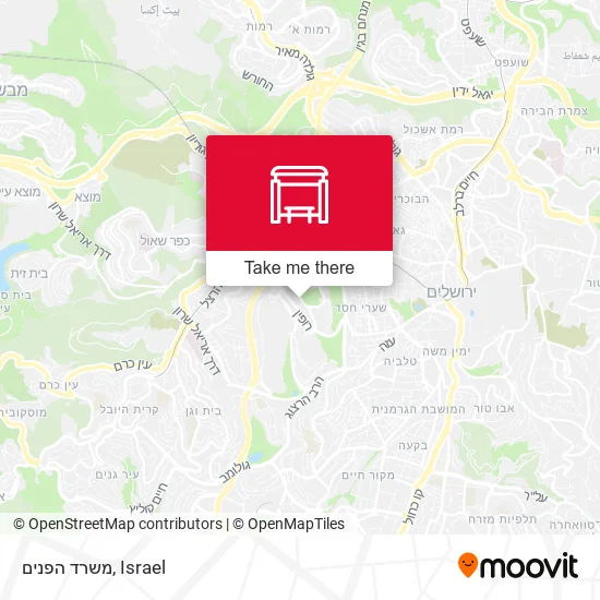 Карта משרד הפנים