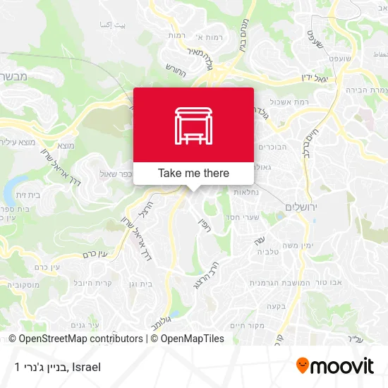 Карта בניין ג'נרי 1