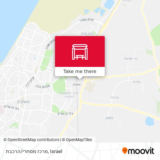 מרכז מסחרי/הרכבת map