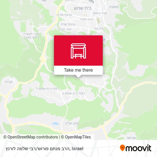 הרב מנחם פורוש/רבי שלמה לורנץ map
