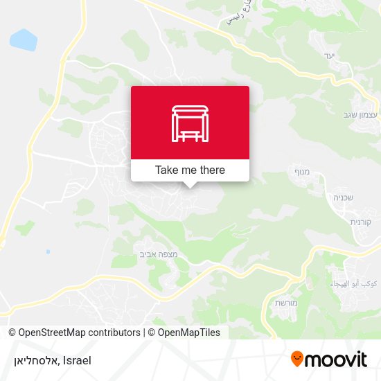 Карта אלסחליאן
