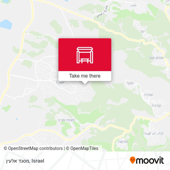 מסגד אלעין map