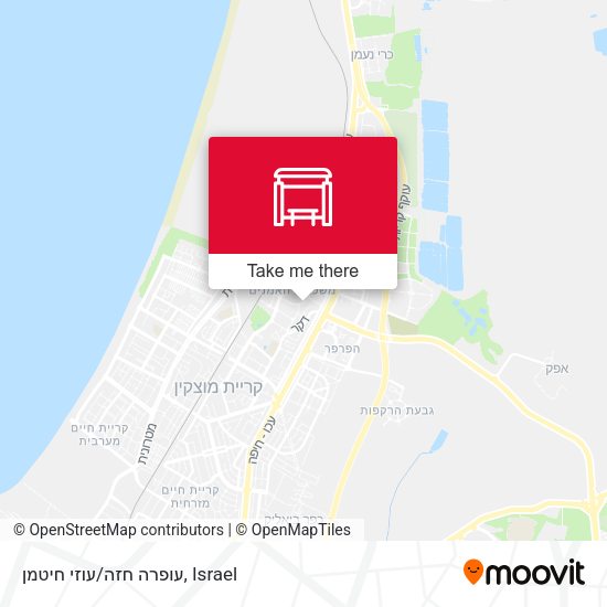 עופרה חזה/עוזי חיטמן map