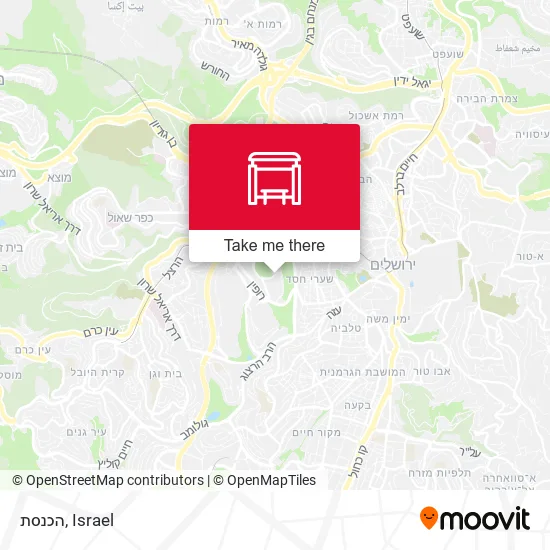 Карта הכנסת