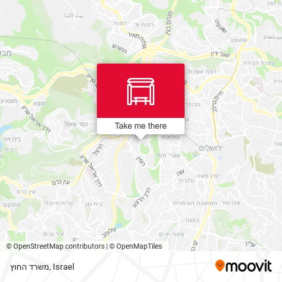 Карта משרד החוץ