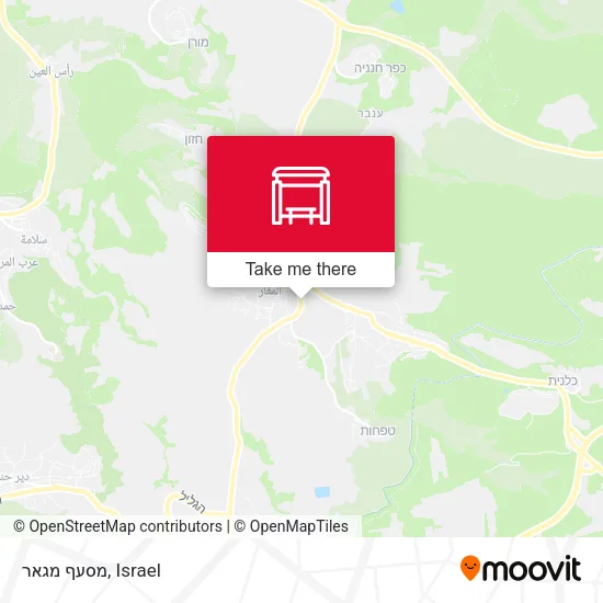Карта מסעף מגאר