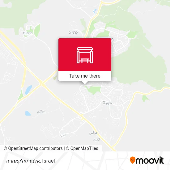 Карта אלנור/אלקאהרה