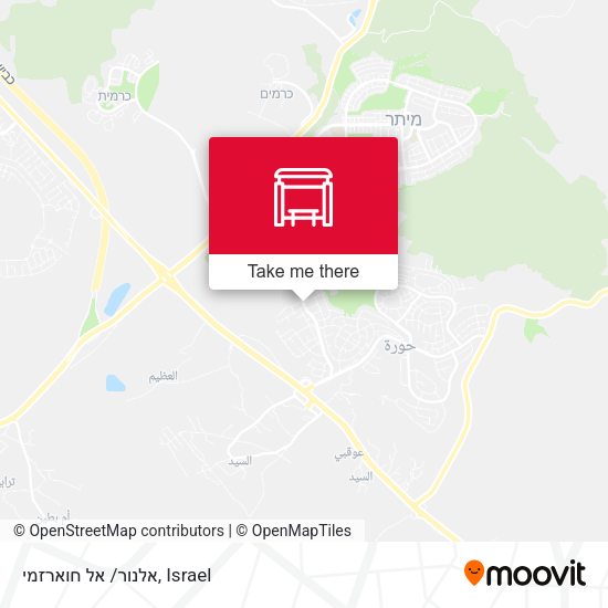 אלנור/ אל חוארזמי map