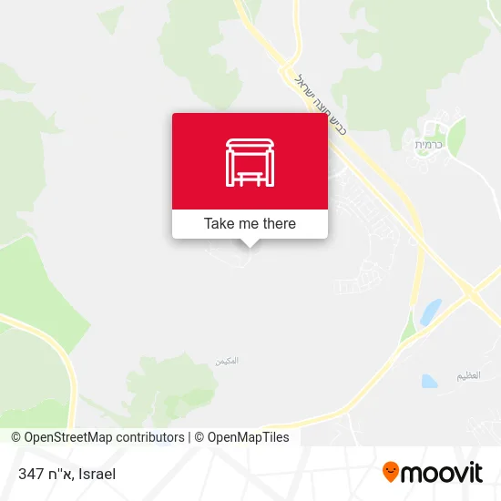 Карта א''ח 347