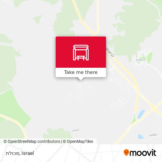 מכולת map