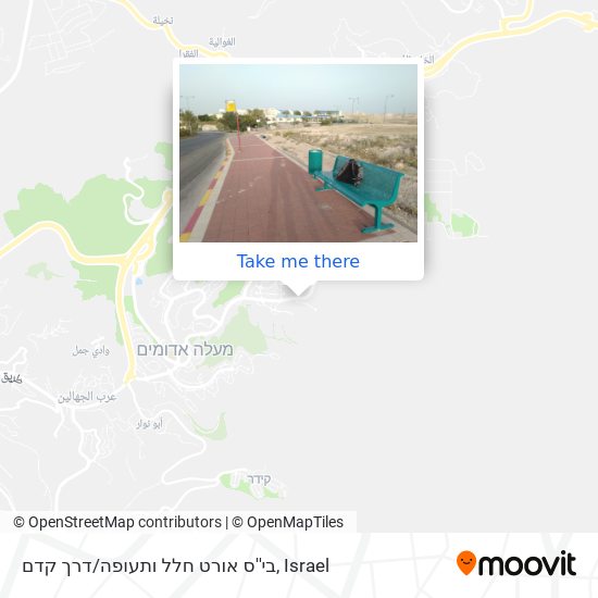 בי''ס אורט חלל ותעופה/דרך קדם map