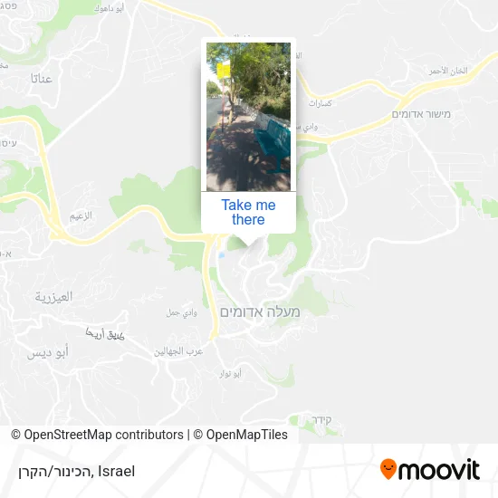 הכינור/הקרן map