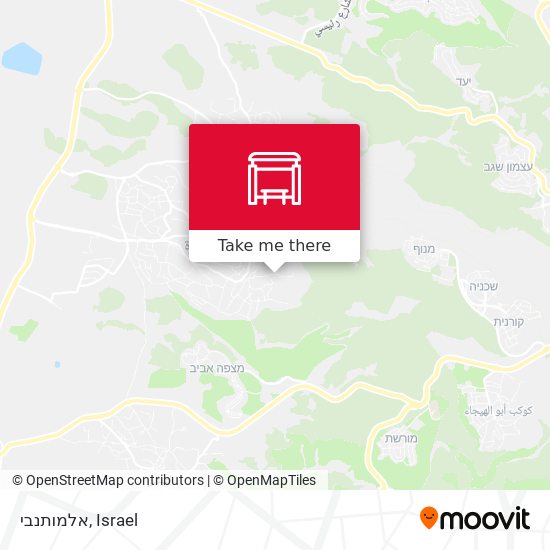 אלמותנבי map