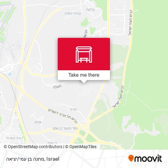 מחנה בן עמי/יציאה map