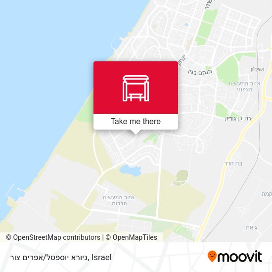 גיורא יוספטל/אפרים צור map