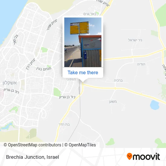 Brechia Junction map
