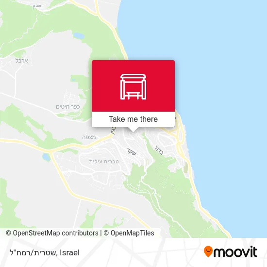 Карта שטרית/רמח''ל