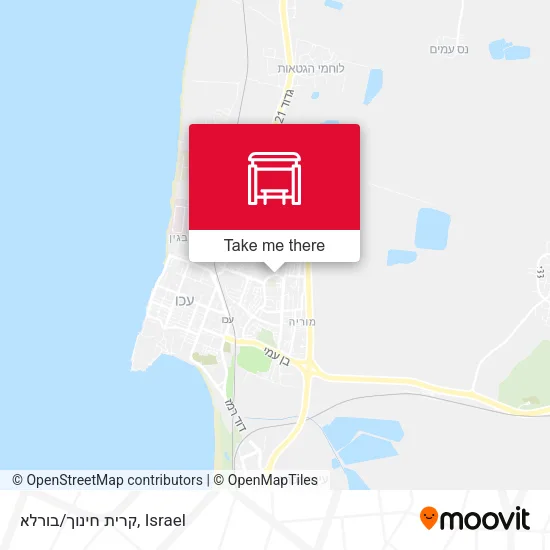 Карта קרית חינוך/בורלא