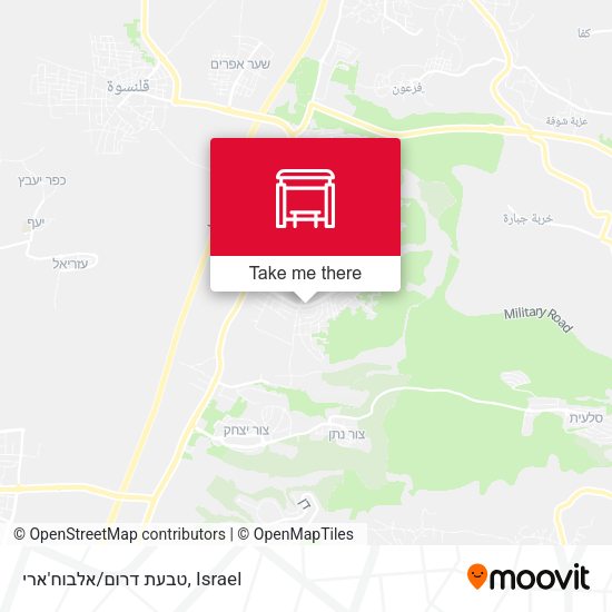 טבעת דרום/אלבוח'ארי map