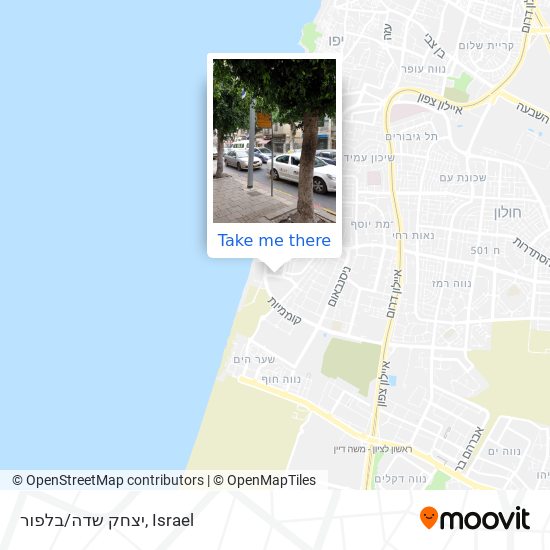 יצחק שדה/בלפור map