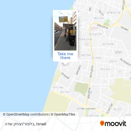 בלפור/יצחק שדה map