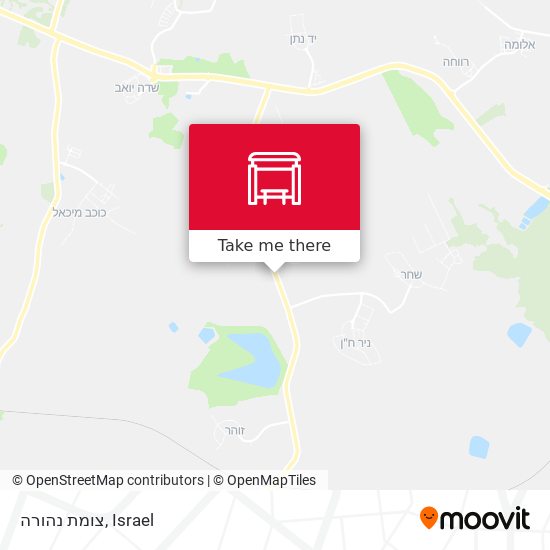 צומת נהורה map