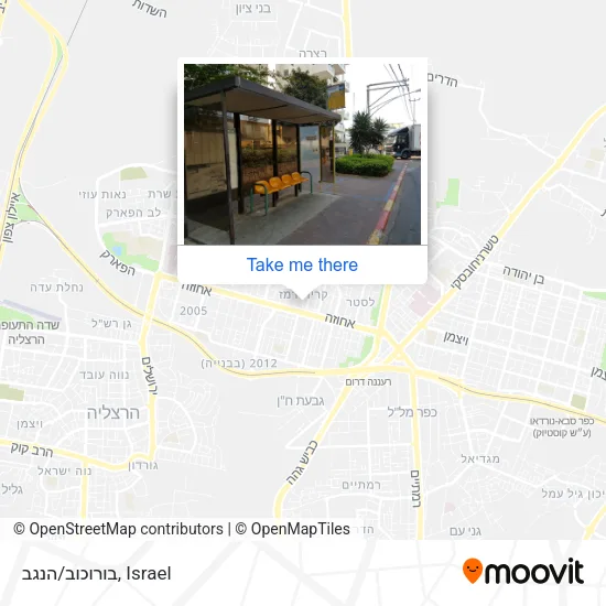 Карта בורוכוב/הנגב
