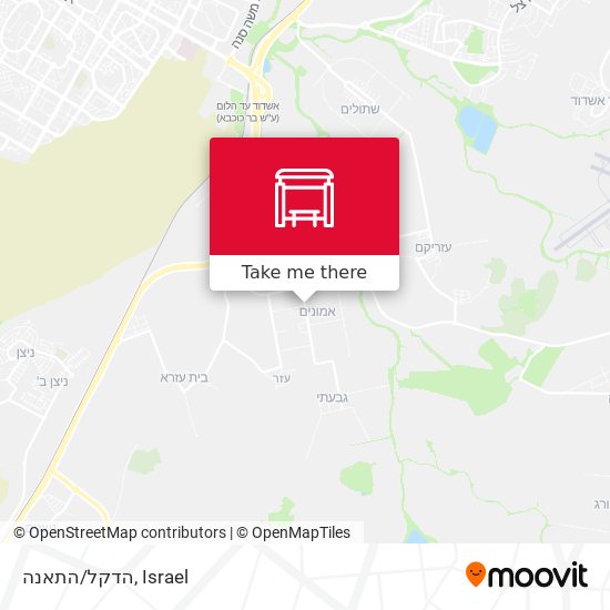 הדקל/התאנה map