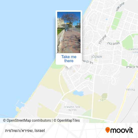 שפירא/השולמית map