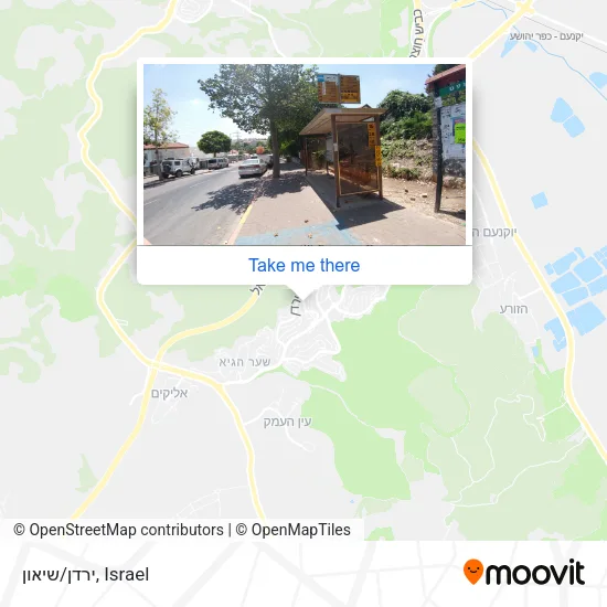 Карта ירדן/שיאון